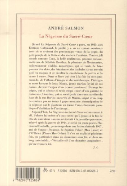 Produktbild: La n&eacute;gresse du Sacr&eacute;-Coeur