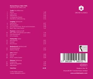 Produktbild: R.STRAUSS: Through Life and Love