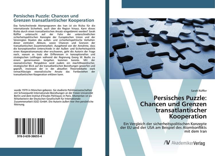 Produktbild: Persisches Puzzle: Chancen und Grenzen transatlantischer Kooperation