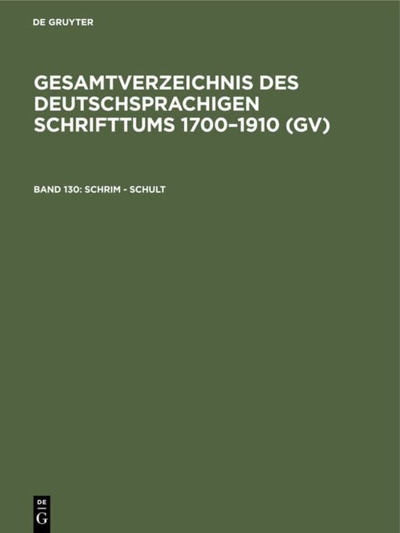Produktbild: Schrim - Schult