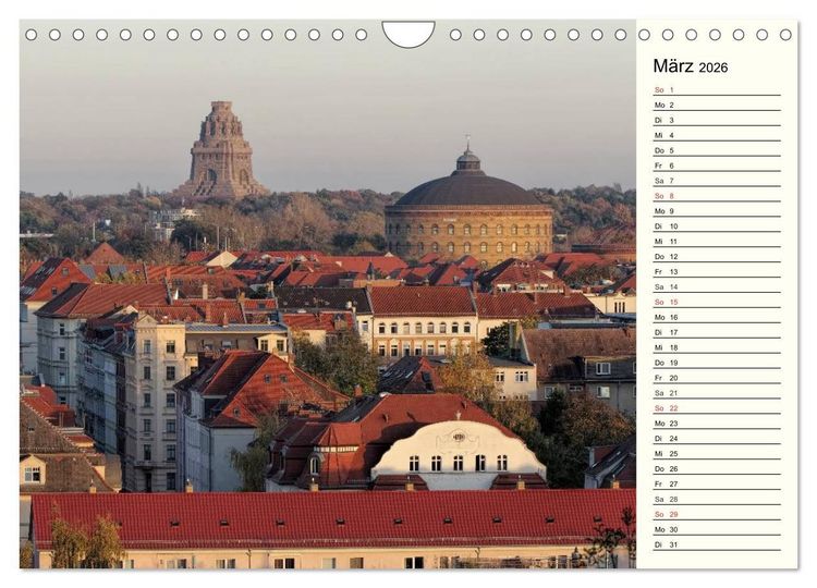 Produktbild: Reise durch Leipzig (Wandkalender 2026 DIN A4 quer), CALVENDO Monatskalender