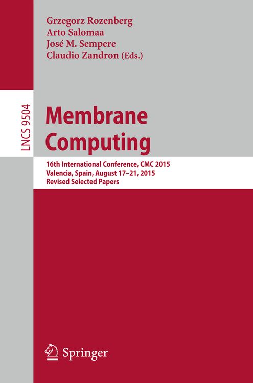 Produktbild: Membrane Computing