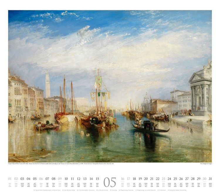 Produktbild: William Turner Kalender 2027