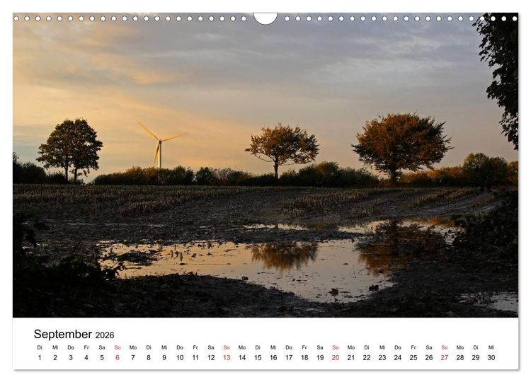 Produktbild: Schleswig-Holstein (Wandkalender 2026 DIN A3 quer), CALVENDO Monatskalender