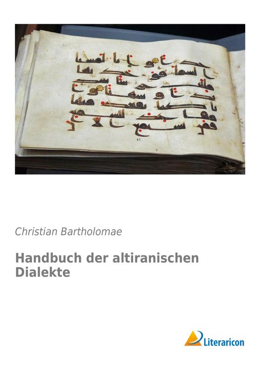 Produktbild: Handbuch der altiranischen Dialekte