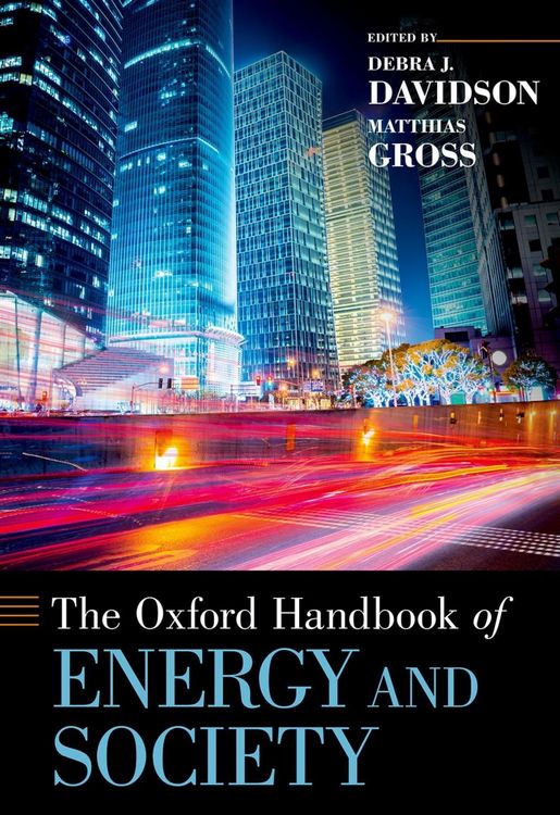 Produktbild: The Oxford Handbook of Energy and Society