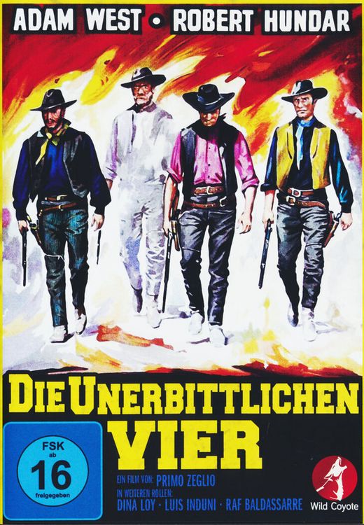 Produktbild: Die unerbittlichen Vier
