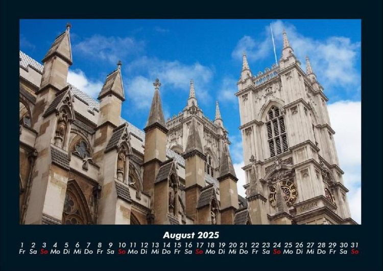 Produktbild: London 2025 Fotokalender DIN A4