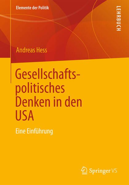 Produktbild: Gesellschaftspolitisches Denken in den USA