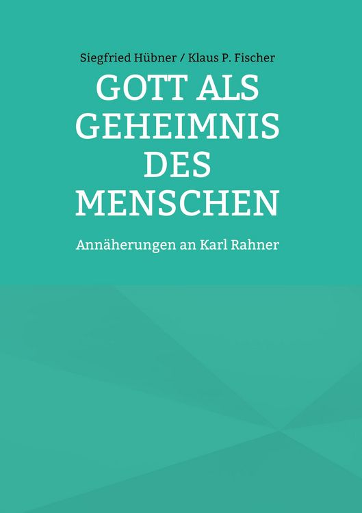 Produktbild: Gott als Geheimnis des Menschen