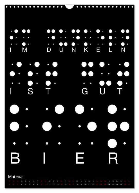 Produktbild: BIER Wandkalender -Trinken mit Stil (Wandkalender 2026 DIN A3 hoch), CALVENDO Monatskalender
