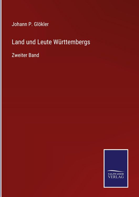 Produktbild: Land und Leute W&uuml;rttembergs