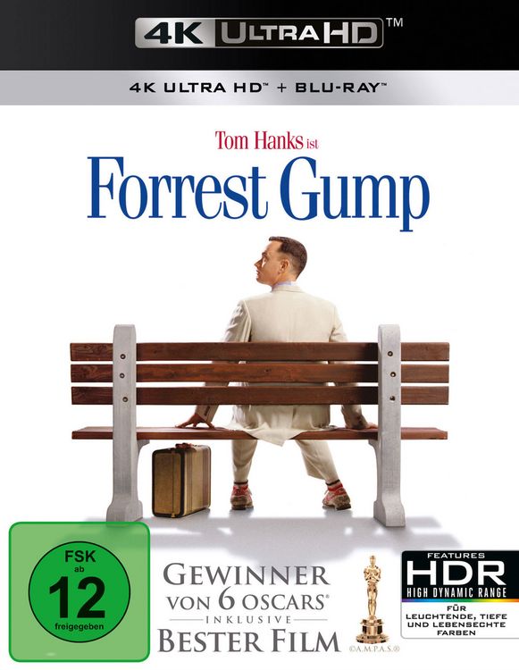 Produktbild: Forrest Gump (4K Ultra HD) (+ Blu-ray 2D)