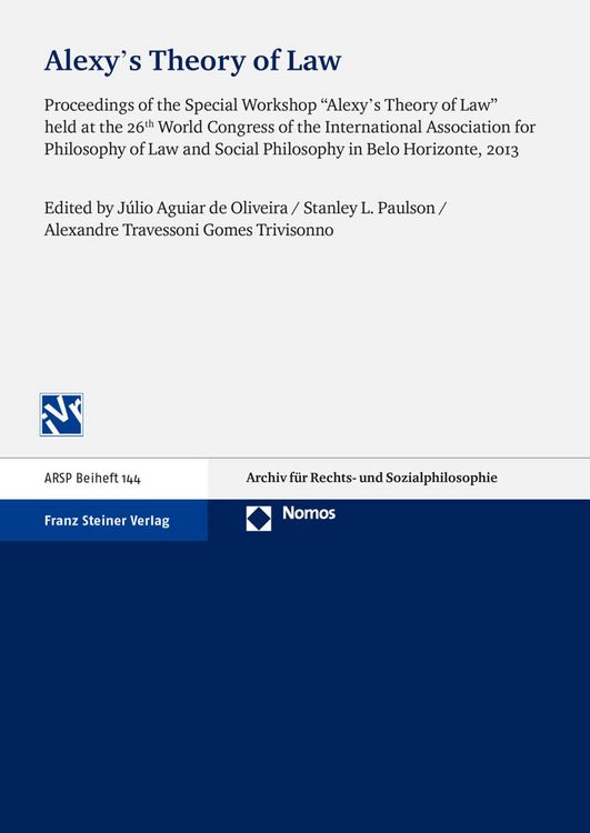 Produktbild: Alexy's Theory of Law
