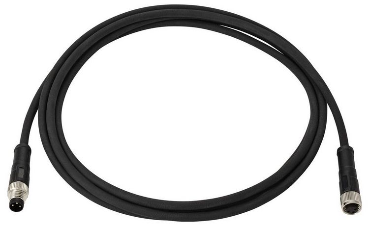 Produktbild: TRU COMPONENTS TC-13751996 Anschlussleitung M8 x 1 Stecker, gerade, Buchse, gerade 5 m Polzahl Sensoren: 3 1 St.
