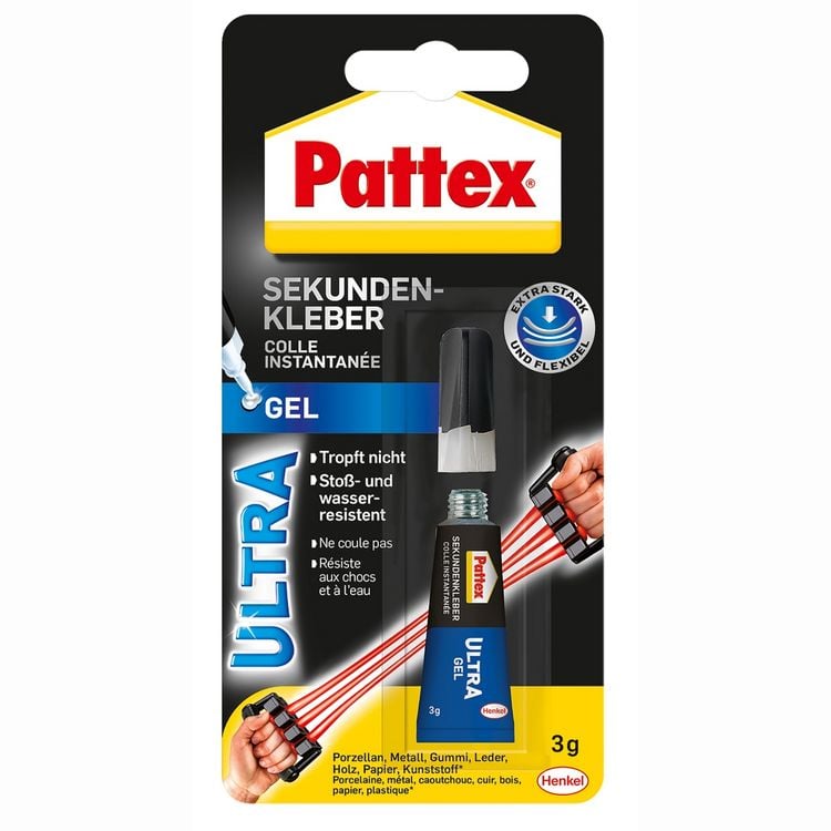 Produktbild: Pattex Kleben Pattex Sekundenkleber Ultra Gel, 3 g