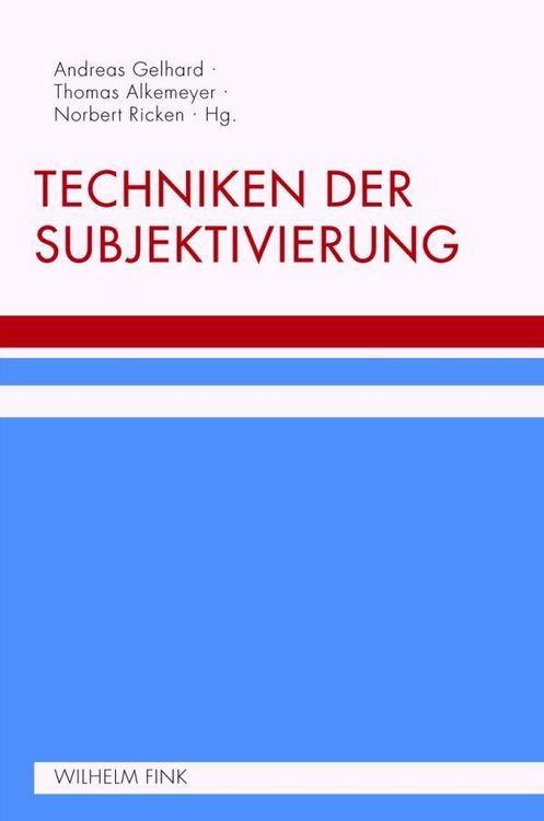 Produktbild: Techniken der Subjektivierung