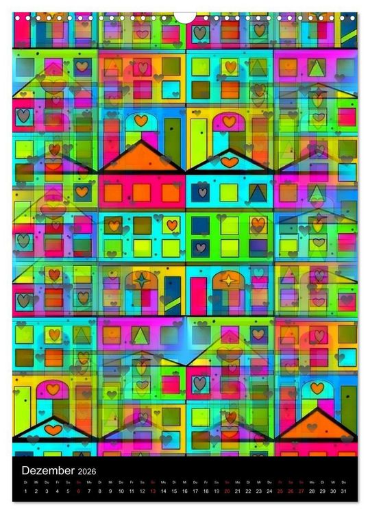 Produktbild: Pop ist auch eine ART von Nico Bielow (Wandkalender 2026 DIN A3 hoch), CALVENDO Monatskalender