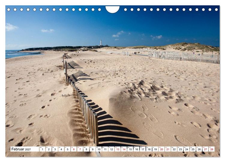 Produktbild: Momente einer Reise - Costa de la Luz (Wandkalender 2027 DIN A4 quer), CALVENDO Monatskalender
