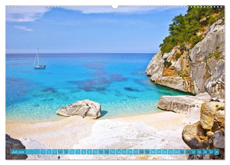 Produktbild: Facettenreiches Sardinien (Wandkalender 2026 DIN A2 quer), CALVENDO Monatskalender