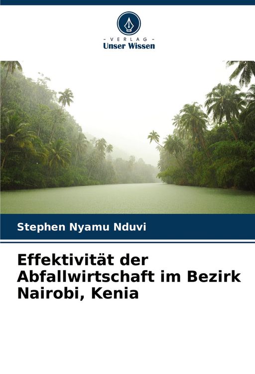 Produktbild: Effektivit&auml;t der Abfallwirtschaft im Bezirk Nairobi, Kenia