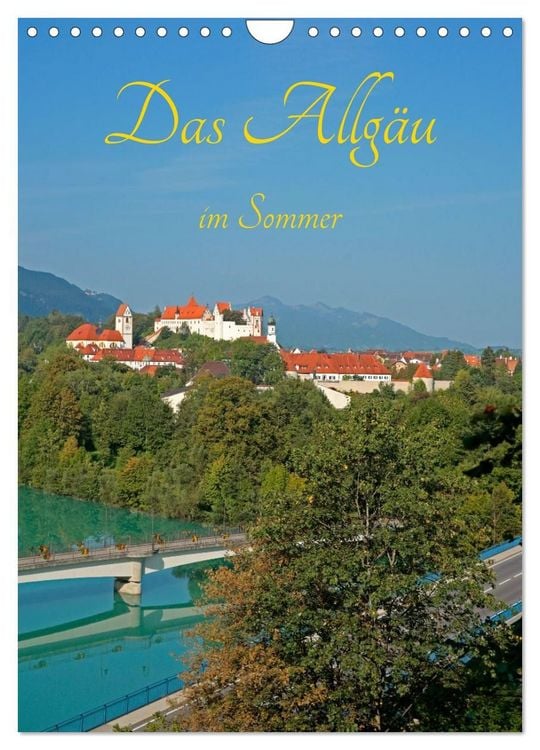 Produktbild: Das Allg&auml;u im Sommer (Wandkalender 2027 DIN A4 hoch), CALVENDO Monatskalender