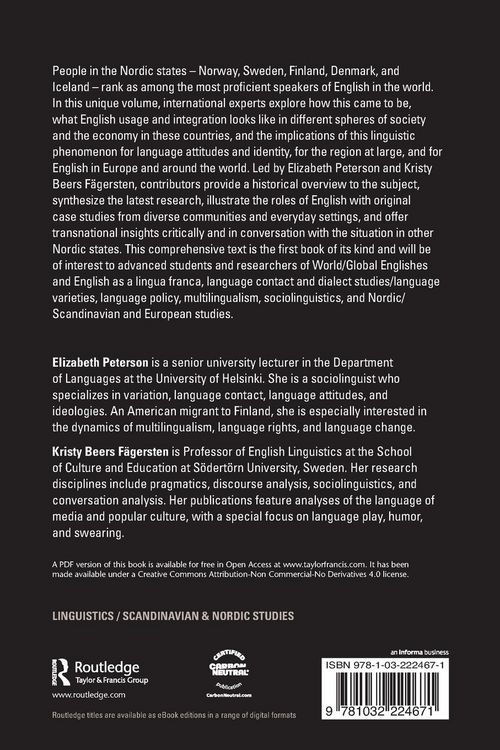 Produktbild: English in the Nordic Countries