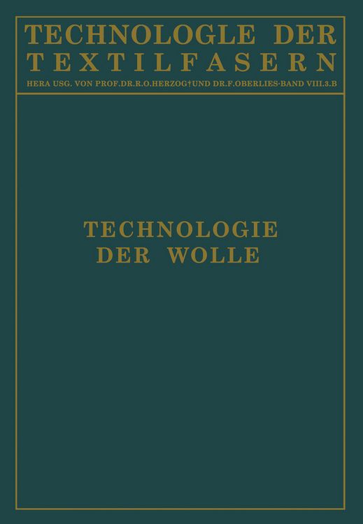 Produktbild: Technologie der Wolle