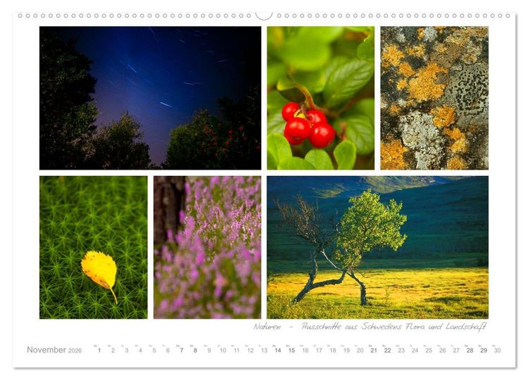 Produktbild: Sehnsucht Schweden - Sverige (hochwertiger Premium Wandkalender 2026 DIN A2 quer), Kunstdruck in Hochglanz