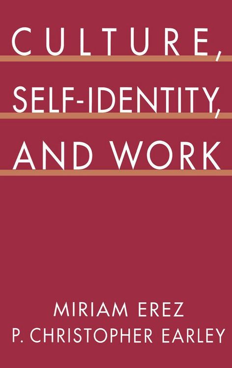 Produktbild: Culture, Self-Identity, and Work