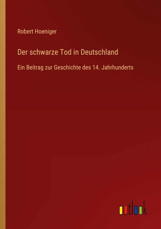 Produktbild: Der schwarze Tod in Deutschland