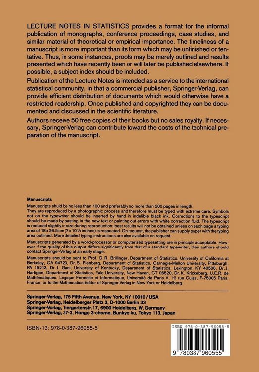Produktbild: Infinitely Divisible Statistical Experiments
