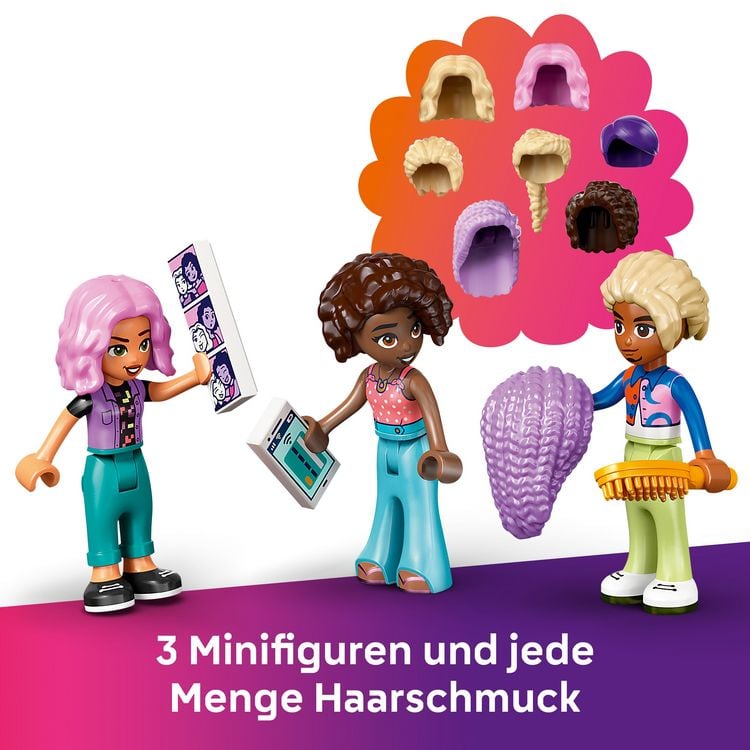 Produktbild: LEGO Friends 42662 Friseursalon, Spielzeug, Geschenkidee für Mädchen