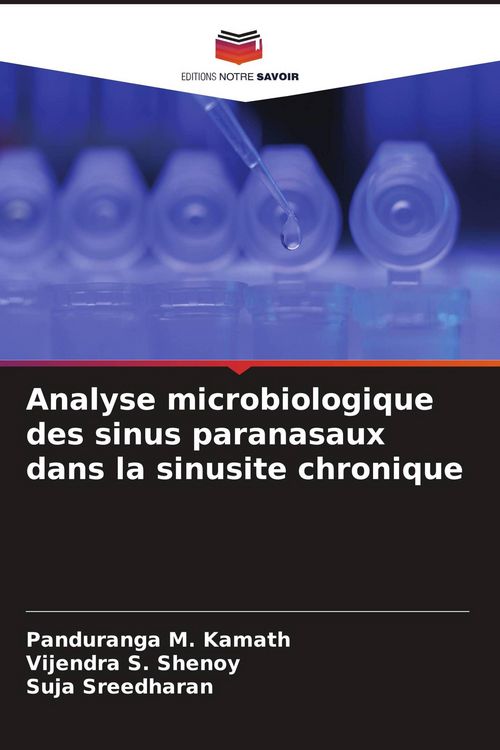 Produktbild: Analyse microbiologique des sinus paranasaux dans la sinusite chronique