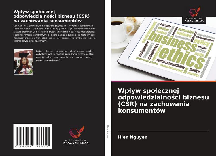 Produktbild: Wp&iquest;yw spo&iquest;ecznej odpowiedzialno&iquest;ci biznesu (CSR) na zachowania konsument&oacute;w