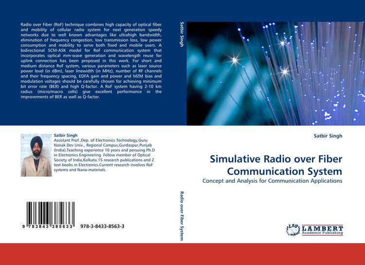 Produktbild: Simulative Radio over Fiber Communication System