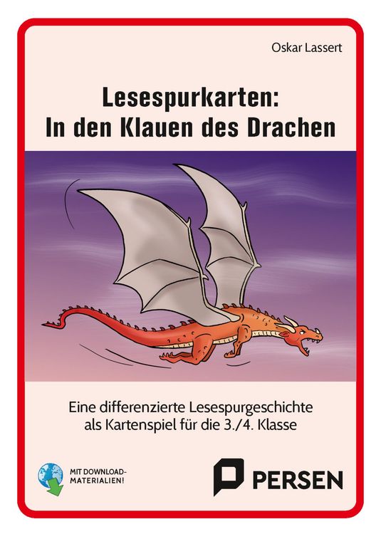Produktbild: Lesespurkarten: In den Klauen des Drachen