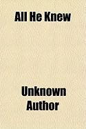 Produktbild: All He Knew