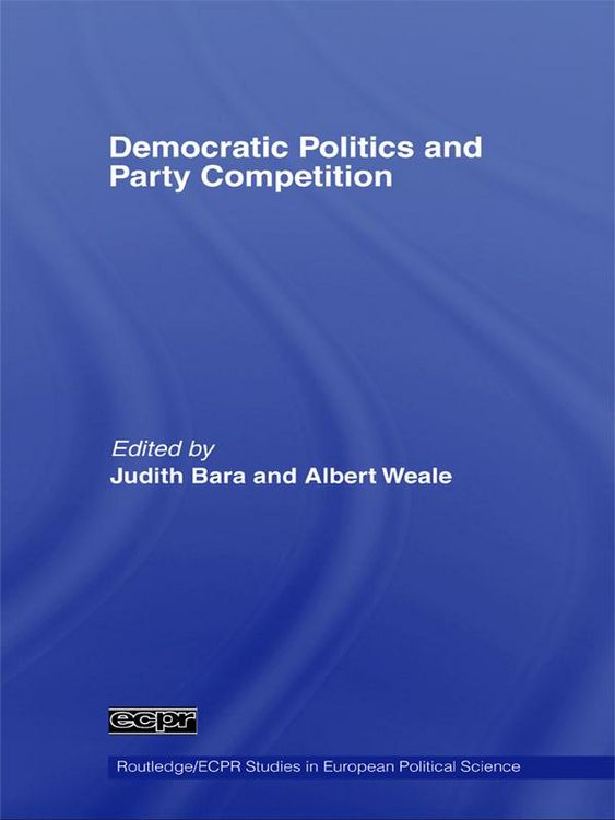 Produktbild: Democratic Politics and Party Competition