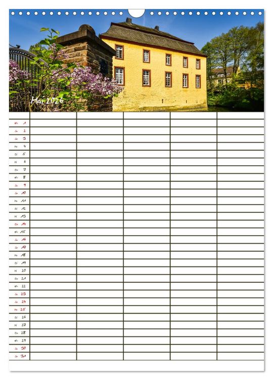 Produktbild: Rhein-Kreis Neuss - Der Familienkalender (Wandkalender 2026 DIN A3 hoch), CALVENDO Monatskalender