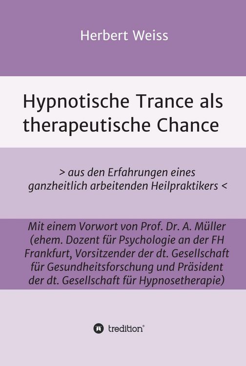 Produktbild: Hypnotische Trance als therapeutische Chance