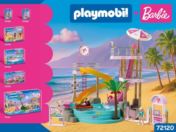 Produktbild: 72120 PLAYMOBIL x BarbieTM Wasserpark