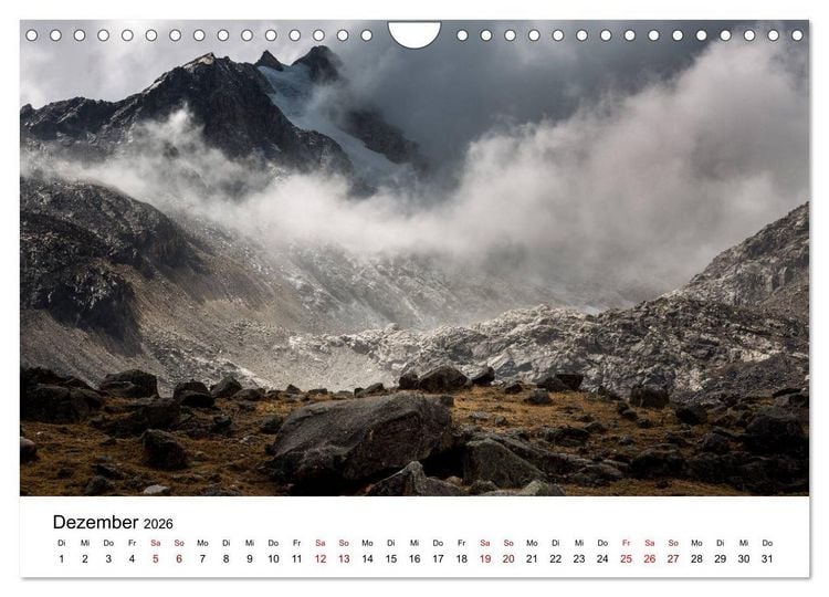 Produktbild: Bolivien - Einzigartige Landschaft (Wandkalender 2026 DIN A4 quer), CALVENDO Monatskalender
