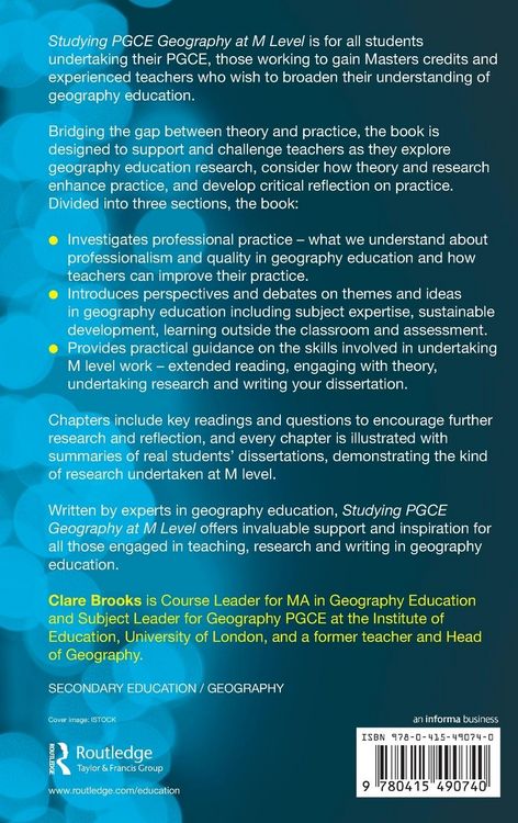 Produktbild: Studying PGCE Geography at M Level