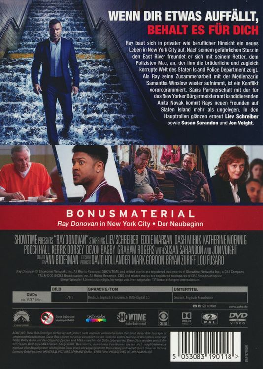 Produktbild: Ray Donovan - Season 6 [4 DVDs]