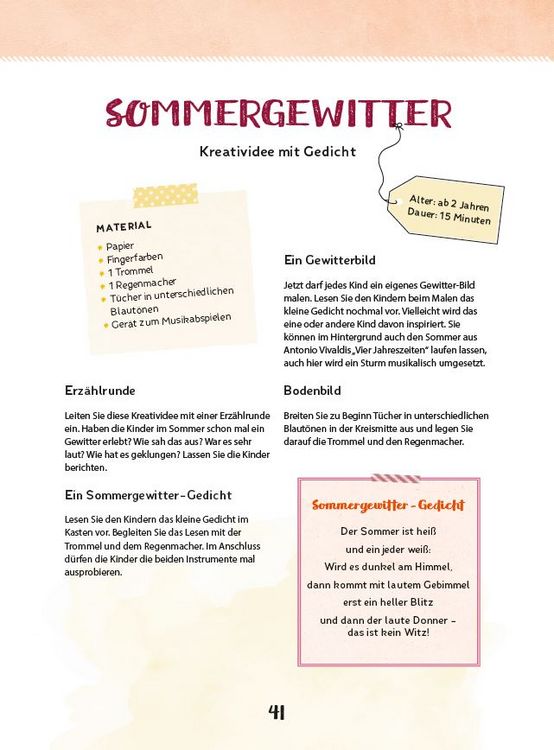 Produktbild: Die sch&ouml;nsten Morgenkreisideen f&uuml;r Krippenkinder