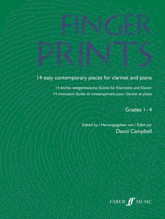 Produktbild: Fingerprints for Clarinet and Piano