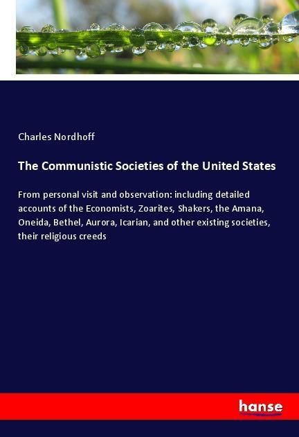 Produktbild: The Communistic Societies of the United States