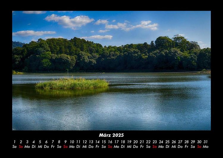 Produktbild: Die Seen der Erde 2025 Fotokalender DIN A3