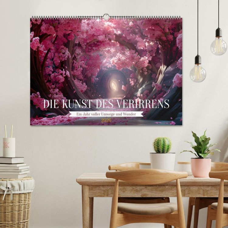 Produktbild: Die Kunst des Verirrens (Wandkalender 2026 DIN A2 quer), CALVENDO Monatskalender